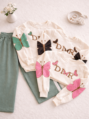 GRADE BLUSA MOLETOM BORBOLETA